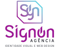 Patrocinador Signon Agência de soluções em design logo Signon Agência